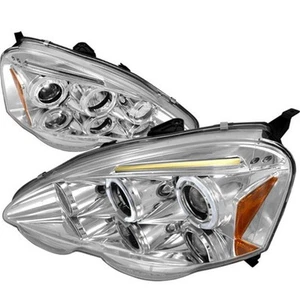 Spec-D Tuning 2LHP-RSX02-TM Halo LED Projector Headlights for 02 to 04 Acura ... - Picture 1 of 1