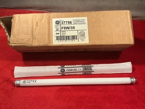 25 General Electric Fluorescent Lamp Tubes  F8W/35 White 8W 37756 T5 16mm 300mm - Picture 1 of 9