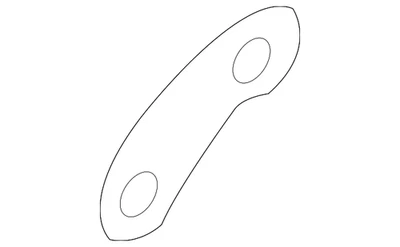 Placa Original Volkswagen 1K0-407-357-D Foto 1 de 3