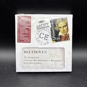 BEETHOVEN Komplett Die Symphonien 1-9 John Gardiner 5 CD SET Archiv DG DISCS Neu - Bild 1 von 2