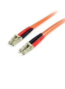 StarTech FIBLCLC1 1m Fiber Optic Cable Multimode Duplex 62.5/125 - LSZH - LC/LC - Picture 1 of 4