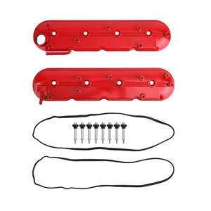 Juego de 2 piezas de cubierta de válvula para Chevy Corvette Silverado GMC Sierra 1500 V8 2009-2013 - Imagen 1 de 19