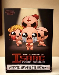 Juego The BINDING of ISAAC CUATRO ALMAS + 3 cartas de alma de bonificación NUEVO - Imagen 1 de 4