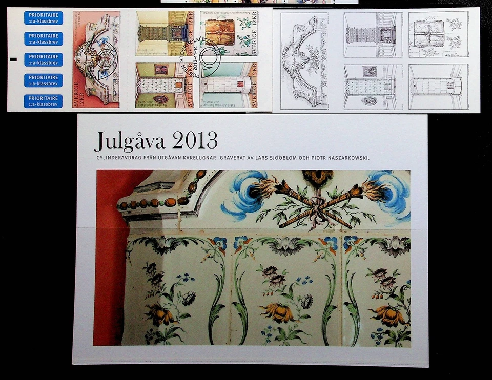 SWEDEN Sc 2716 NH ISSUE OF 2013 - PRESENTATION BOOKLET - ART- SC$15 - (WS25) - Image 1 of 1