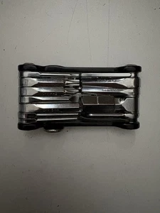 Topeak Mini 20 Pro Multi Tool 20 Funzioni Strumento Bici Compatto Nero - Foto 1 di 4