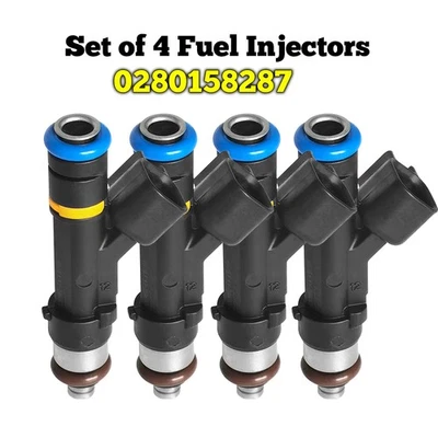 Inyectores de combustible x4 para Mazda 3 2004-2015, 5, 6, MX-5 Miata 2,0 L/2,3 L I4 nuevos Foto 1 de 4