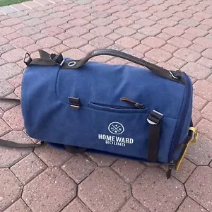 homeward bound Duffel Bag Backpack Blue Rare Promotional Movie Memorabilia - Picture 1 of 15