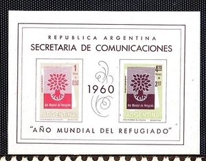 Argentina Año Mundial del Refugiado 1960 (CY-515) - Picture 1 of 1
