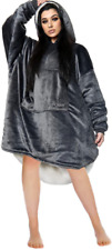 Gaveno Cavailia Premium Hug Hoodie Blanket - Charcoal