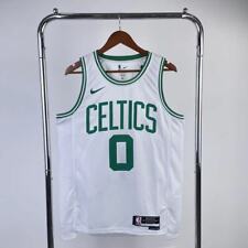 Jayson Tatum #0 Boston Celtics White Green Away Jersey NWT All Sizes Mens