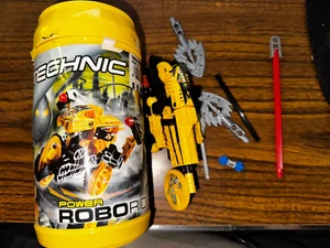Lego Technic gelbe Power Robo Riders 8514 komplett mit Kanister & Anleitung - Bild 1 von 1