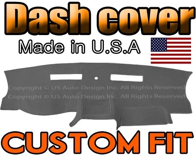 fits 2009 - 2012  VOLKSWAGEN ROUTAN  DASH COVER  DASHBOARD PAD /  CHARCOAL GREY - Image 1 of 4