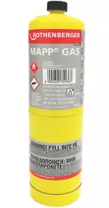 Rothenberger 3.5536 MAPP MAP Pro Gas Cylinder For SuperFire Torch - Picture 1 of 7