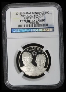 2013-S Commem. Half Dollar 5 Star Generals - NGC PF-70UCam 1st Rel. TQ3012/JBN - Picture 1 of 2