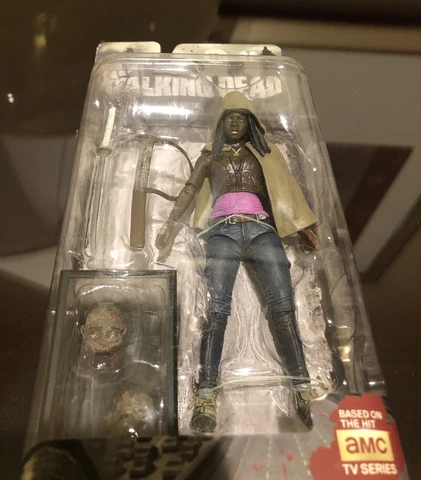MICHONNE The Walking Dead Series 3 Figure, MCFARLANE, NEW Cover