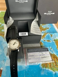 Glycine GL0467 Airman Vintage The Chief GMT 40, Ungetragen + Garantie - Bild 1 von 4