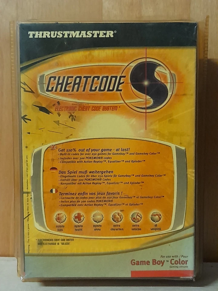 ThrustMaster Nintendo Game Boy Color: Pacco Nuovo In Blister Rigido - Immagine 1 di 1