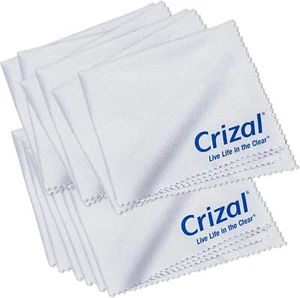 Crizal Microfiber Cleaning Cloth for Glasses, 12 Pack | The Best Microfiber Clea - Picture 1 of 5