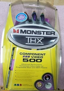 Monster THX Component Video 500 Cable 8 ft - Picture 1 of 2