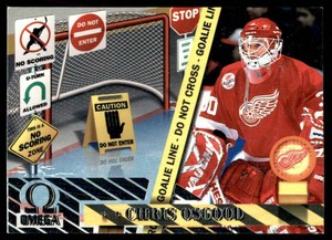 1997-98 Pacific Omega No Scoring Zone Chris Osgood Detroit Red Wings #4