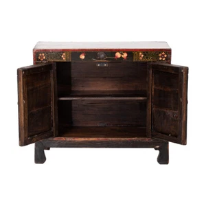 Antike chinesische Kommode bemalt #M-KOM-YK66 - Bild 1 von 4