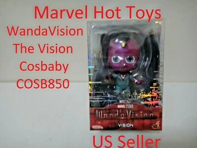 Marvel Hot Toys WandaVision The Vision Cosbaby Figure COSB850 Brand New - Image 1 of 4