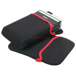 4x5 5x7 8x10 Large Format Sheet Film Holder Protection Case Bag Pouch Neoprene - Picture 1 of 13