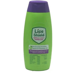 Lice Shield Lice Repellent Shampoo & Conditioner 5 Essential Oils 6.7oz Free Shi - Picture 1 of 5