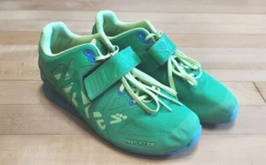INOV-8 Fast Lift 335 Weight Lifting Shoes, Green, Unisex Womens 7,  Mens 5.5 - Picture 1 of 8