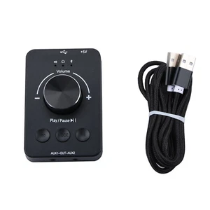 USB Volume Control Knob Multimedia PC Computer Speaker Bluetooth Volume Switch - Afbeelding 1 van 8