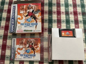 Pro Beach Soccer NINTENDO GAMEBOY ADVANCE GBA CIB Authentic Region Free English - Picture 1 of 3