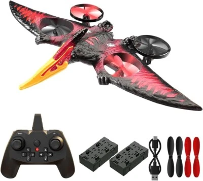 Red RC Plane 2.4G 4CH 6Axis Gyro Pterosaur Drone 360° Stunt Remote Airplane RTF - Image 1 of 4