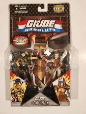 GI Joe 25th Anniversary TUNNEL RAT and STORM SHADOW Comic 2-Pack new