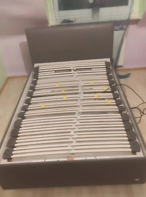 Ruf Motor-Polsterbett Composium, braun, 120 x 200 cm - Bild 1 von 4