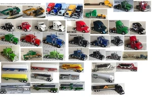 1/87 Norscot 389,TONKIN KENWORTH T800/W900  Peterbilt 367 tractor/trailer No Box - Picture 1 of 44