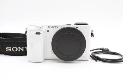 【Near MNT】Sony Alpha a6000 24.3MP Mirrorless Digital Camera - White From Japan - Image 1 of 4