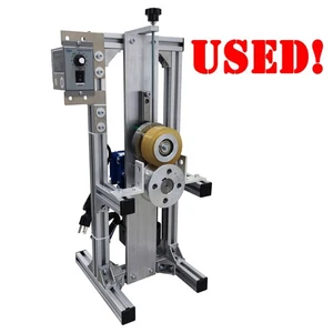 USED! Aluminum alloy Extrusion Tractor Machine 110V Center height&Speed Adjust - Picture 1 of 24