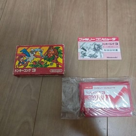 Donkey Kong 3 HVC-DT Famicom FC Japan Manual Included NTSC-J Nintendo