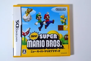 Japanisches Nintendo DS Spiel NEU Super Mario Bros mit Hülle, Papier - Bild 1 von 4