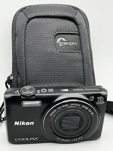Nikon COOLPIX S6800 16.0MP 12x Optical Zoom Digital Camera Black S 6800 - Picture 1 of 5