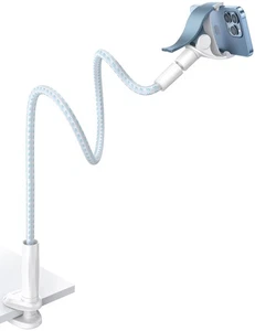 Gooseneck Phone Holder for Bed - 38 inch Flexible Lazy Arm Clip, 360 Adjustab... - Picture 1 of 1
