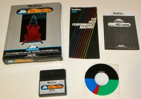 3D CRAZY COASTER (1983) Complete w/ Box ~ Vintage VECTREX Video Game
