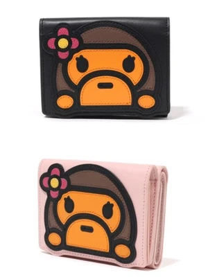 BABY LISA LEATHER WALLET SPECIAL PREORDER 2L70-282-001 A BATHING APE - Image 1 of 4