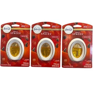 Febreze Small Spaces Pumpkin Patch Air Freshener Limited Edition 3 Packs - Picture 1 of 3