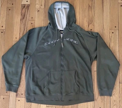 Mary Jane Colorado Sudadera con Capucha Vellón Invierno Parque Montaña Para Hombre XXL Cremallera Completa/De Colección Foto 1 de 4