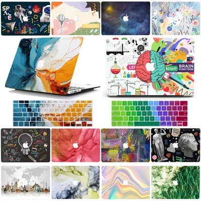 Cool Patterns Case For Macbook M4 Air 13 15 11 Pro 14 16 12 inch +Keyboard Cover - image 1 of 4