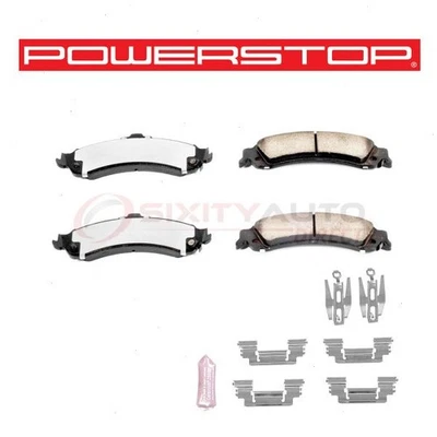PowerStop Rear Disc Brake Pad & Hardware Kit for 2000-2006 Chevrolet Tahoe - mg Foto 1 de 4