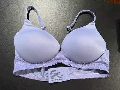 Sujetador Jockey Light Acolchado Fácil Lavanda Talla Mediana Anteriormente Amado Foto 1 de 3