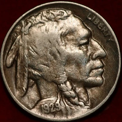 1929-D Denver Mint Buffalo Nickel - Image 1 of 2