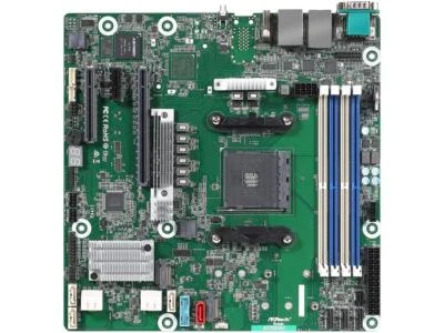 AsRock Rack X570D4U micro-ATX Server Motherboard AMD AM4 PGA 1331 Dual GLAN - Image 1 of 4